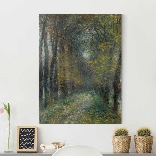 Quadri foresta Auguste Renoir - L'Allée