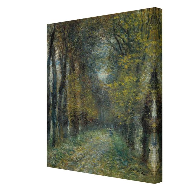 Stampa su tela - Auguste Renoir - L'allée couverte - Verticale 3:4