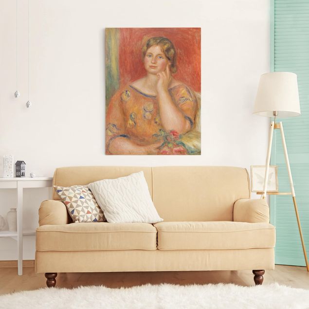 Quadri moderni per soggiorno Auguste Renoir - La signora Osthaus