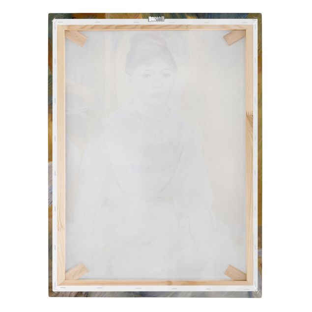 Stampa su tela - Auguste Renoir - Giovane ragazza con un Arancio - Verticale 3:4