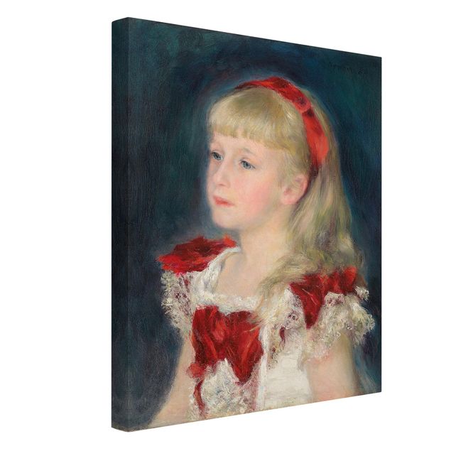 Stampa su tela - Auguste Renoir - Mademoiselle Grimprel (Hélène Grimpel) - Verticale 3:4