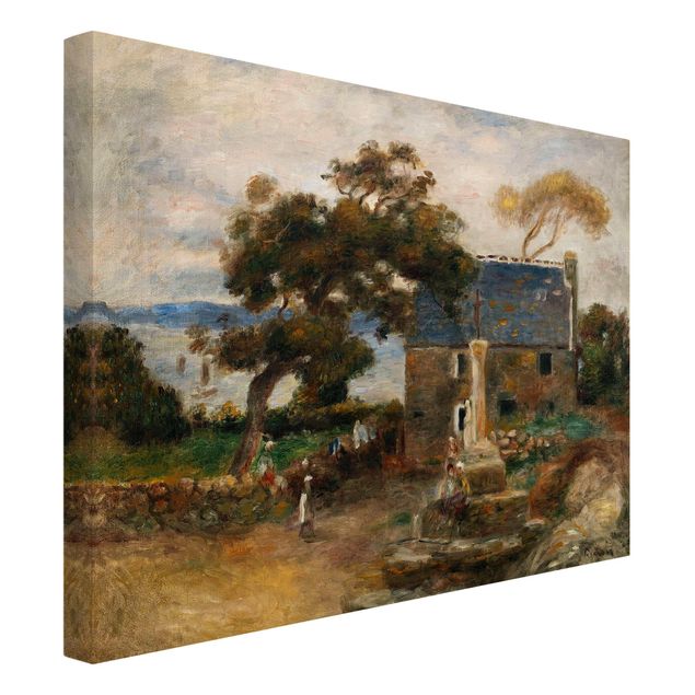 Stampa su tela - Auguste Renoir - Treboul, nei pressi di Douardenez, Bretagna - Orizzontale 4:3