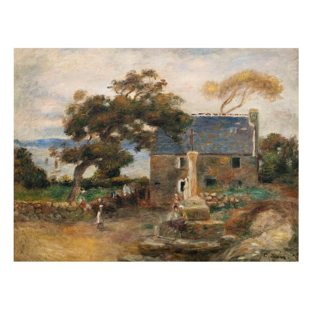 Stampa su tela - Auguste Renoir - Treboul, nei pressi di Douardenez, Bretagna - Orizzontale 4:3