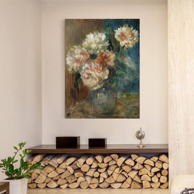 Riproduzioni su tela Auguste Renoir - Vaso di peonie