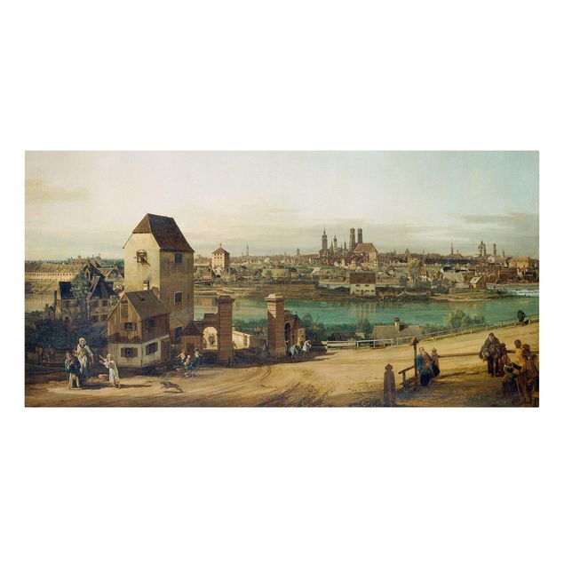 Riproduzioni di Bernardo Bellotto Bernardo Bellotto - Monaco, vista da Haidhausen