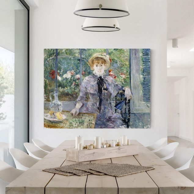 Quadri moderni per soggiorno Berthe Morisot - Dopo il pranzo