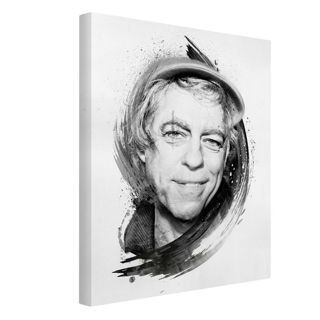 Stampe su tela Bob Geldof - Strassenkoeter - Viva Con Agua