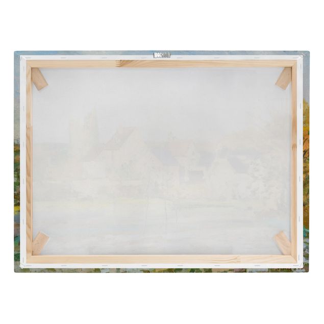 Stampa su tela - Camille Pissarro - Paesaggio vicino Pontoise - Orizzontale 4:3