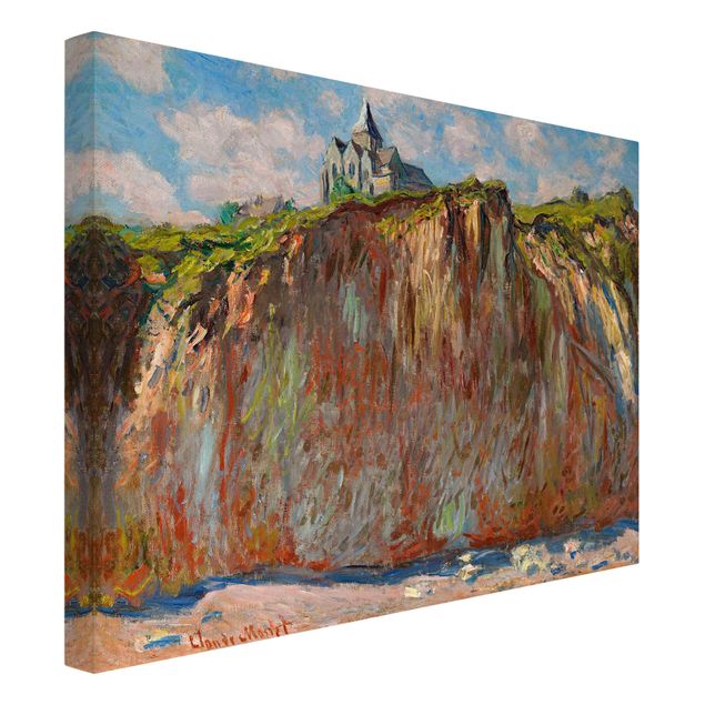 Quadri mare e spiaggia Claude Monet - La chiesa di Varengeville alla luce del mattino