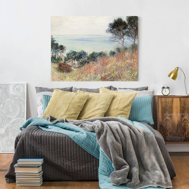 Riproduzioni su tela Claude Monet - La costa di Varengeville
