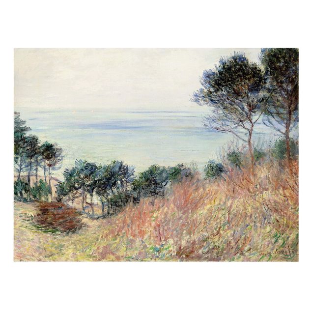 Stampa su tela Claude Monet - La costa di Varengeville