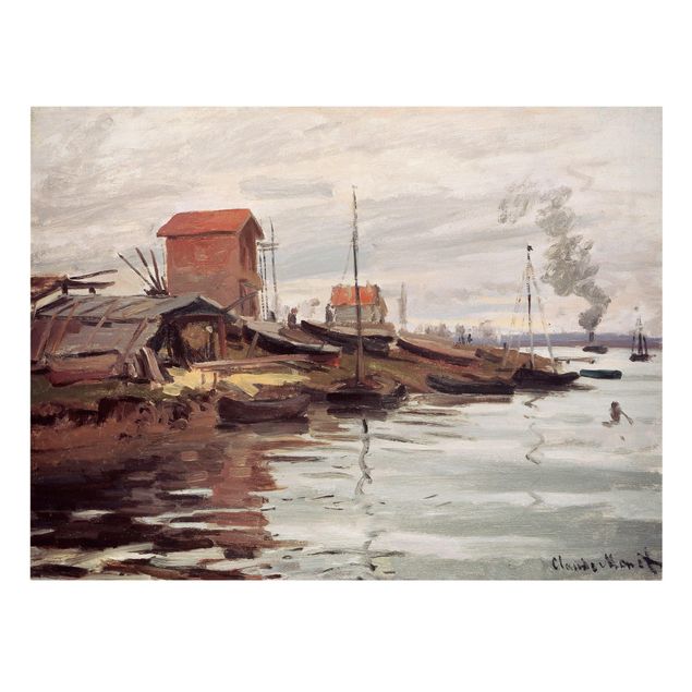 Quadri su tela Claude Monet - La Senna a Petit-Gennevilliers