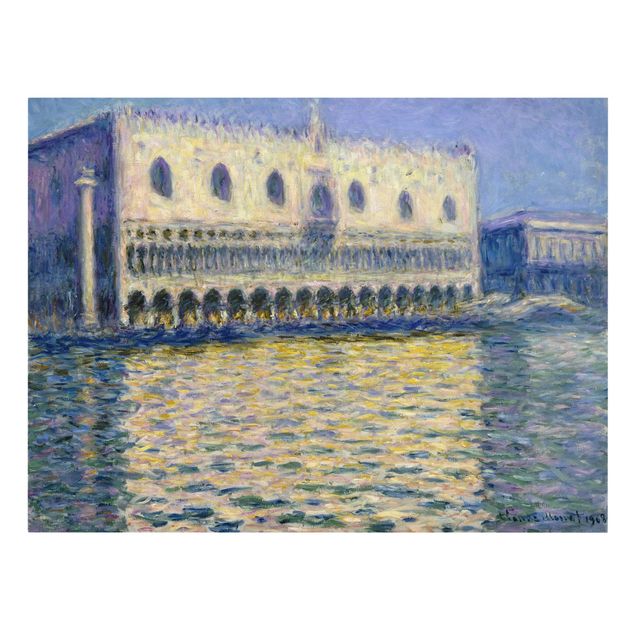 Stampa su tela - Claude Monet - Palazzo Ducale di Venezia - Orizzontale 4:3