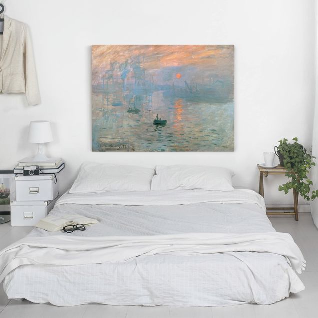 Quadri moderni per soggiorno Claude Monet - Impressione (alba)