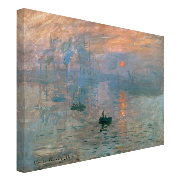 Stampe su tela Claude Monet - Impressione (alba)