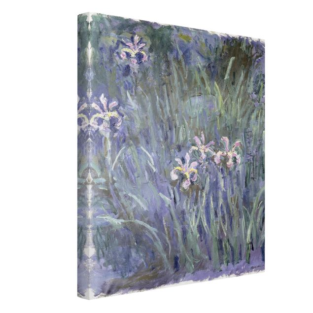 Quadri moderni per soggiorno Claude Monet - Iris