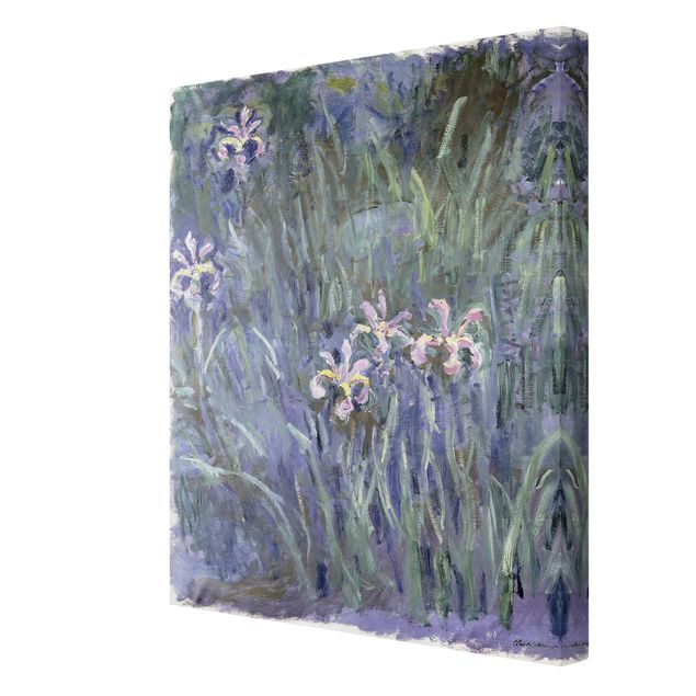 Stampa su tela - Claude Monet - Iris - Verticale 3:4