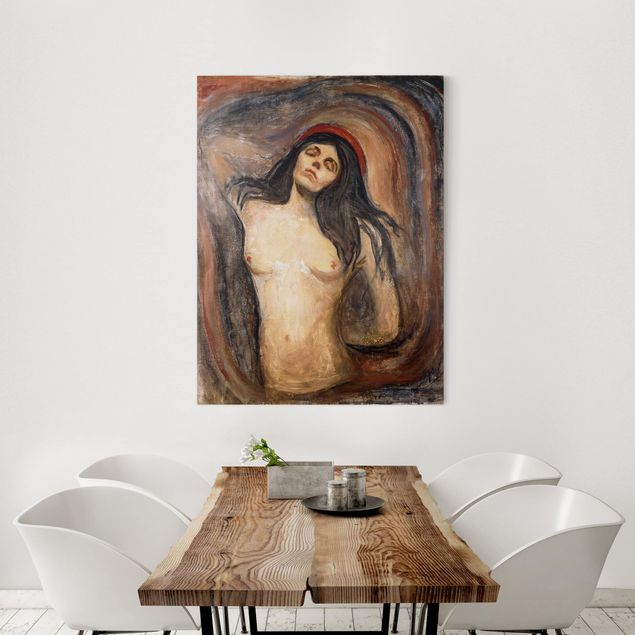 Quadri moderni per soggiorno Edvard Munch - Madonna
