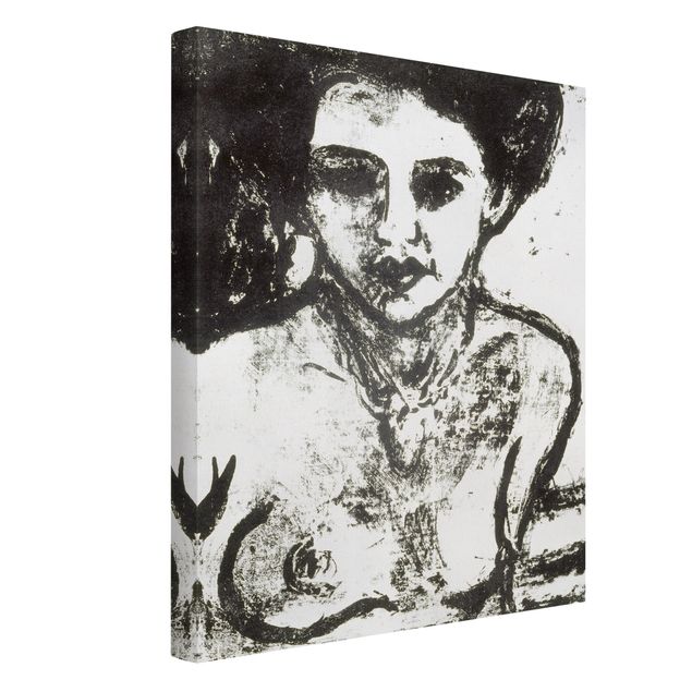 Stampe su tela Ernst Ludwig Kirchner - Bambino d'artista