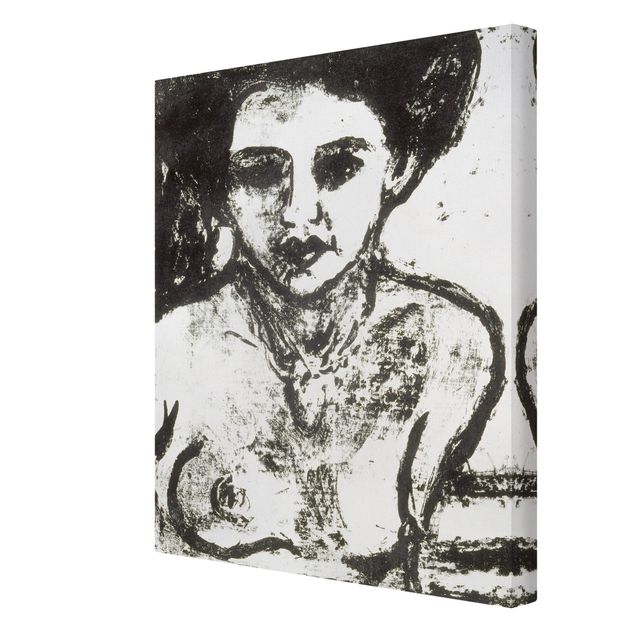 Stampa su tela - Ernst Ludwig Kirchner - Bambino dell'Artista - Verticale 3:4
