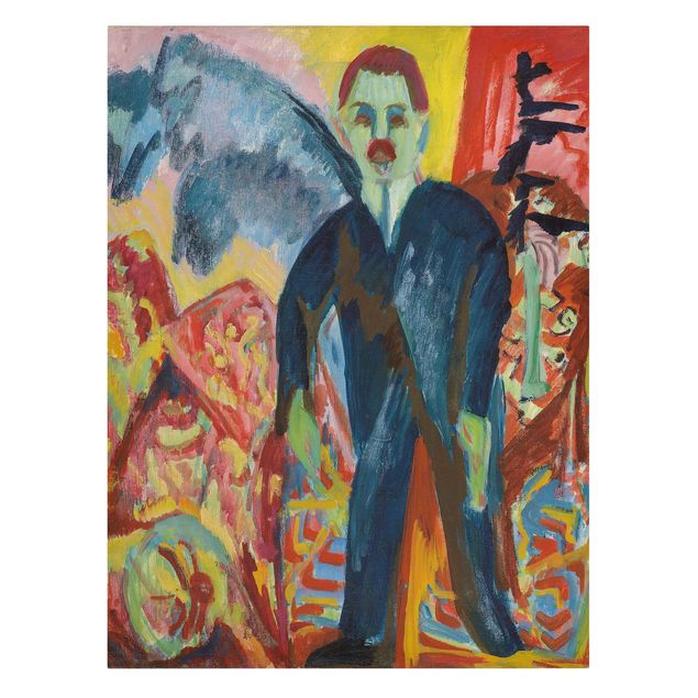 Stampe su tela Ernst Ludwig Kirchner - L'inserviente dell'ospedale
