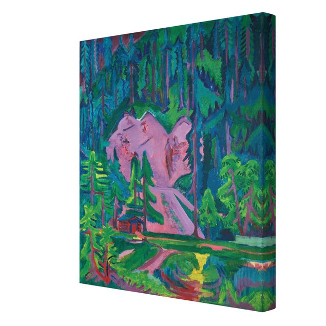 Quadri su tela Ernst Ludwig Kirchner - Cava nella natura