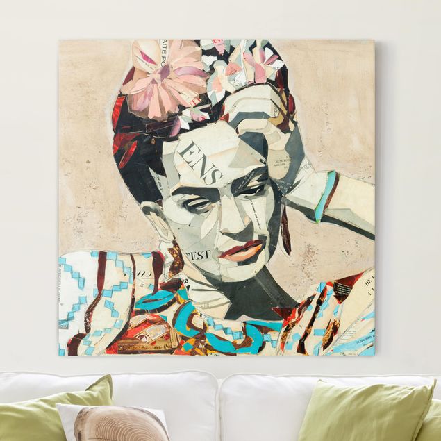 Riproduzioni su tela quadri famosi Frida Kahlo - Collage n.1