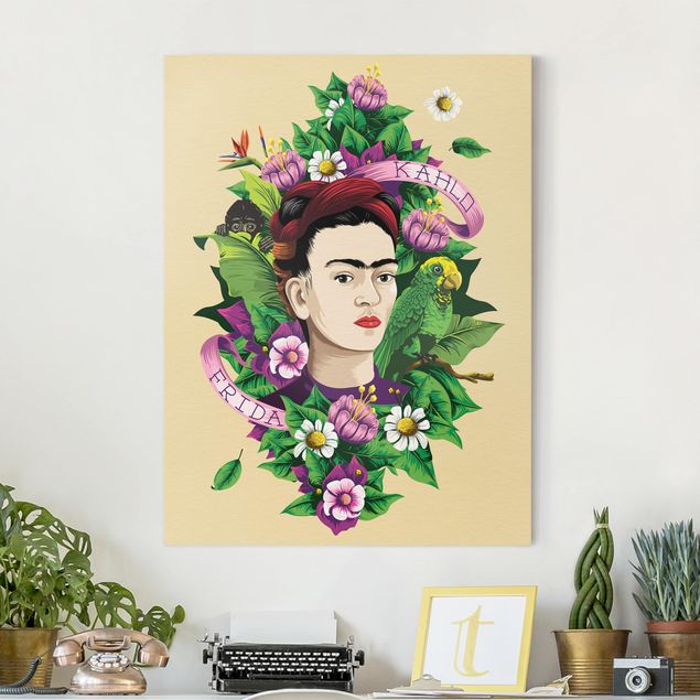 Riproduzioni su tela quadri famosi Frida Kahlo - Frida