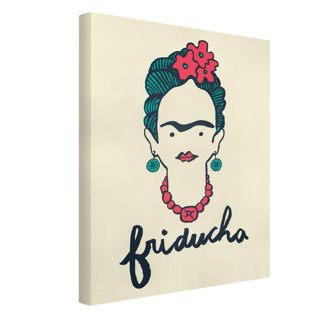 Stampe su tela Frida Kahlo - Friducha