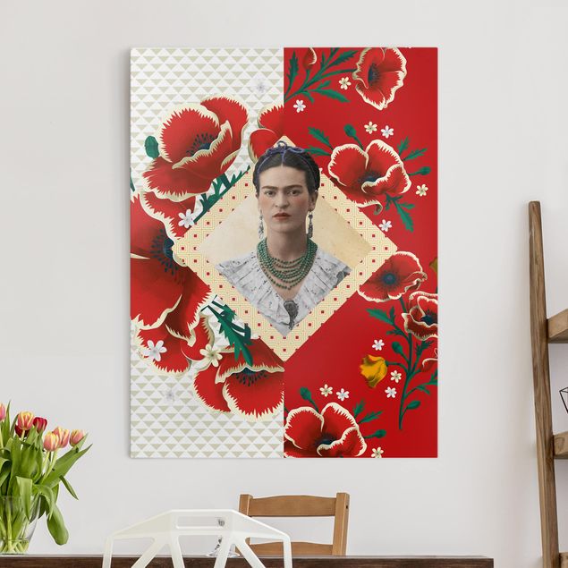 Riproduzioni su tela quadri famosi Frida Kahlo - Papaveri