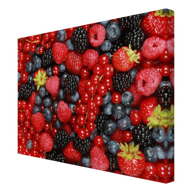 Stampa su tela - Fruity Berries - Orizzontale 4:3