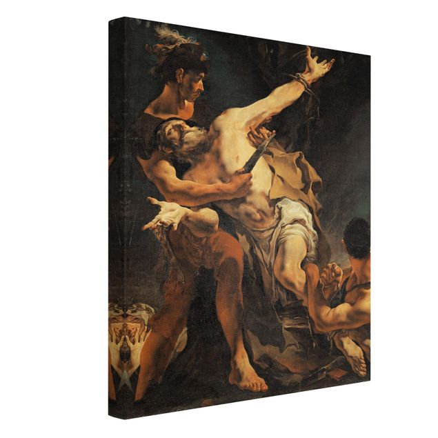 Quadri su tela Giovanni Battista Tiepolo - Il martirio di San Bartolomeo