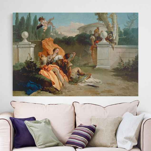 Quadri con disegni Giovanni Battista Tiepolo - Rinaldo e Armida