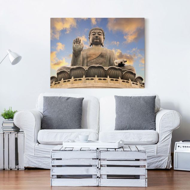Quadri moderni per soggiorno Grande Buddha