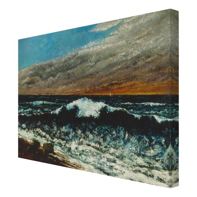 Gustave Courbet quadri Gustave Courbet - L'onda (La Vague)
