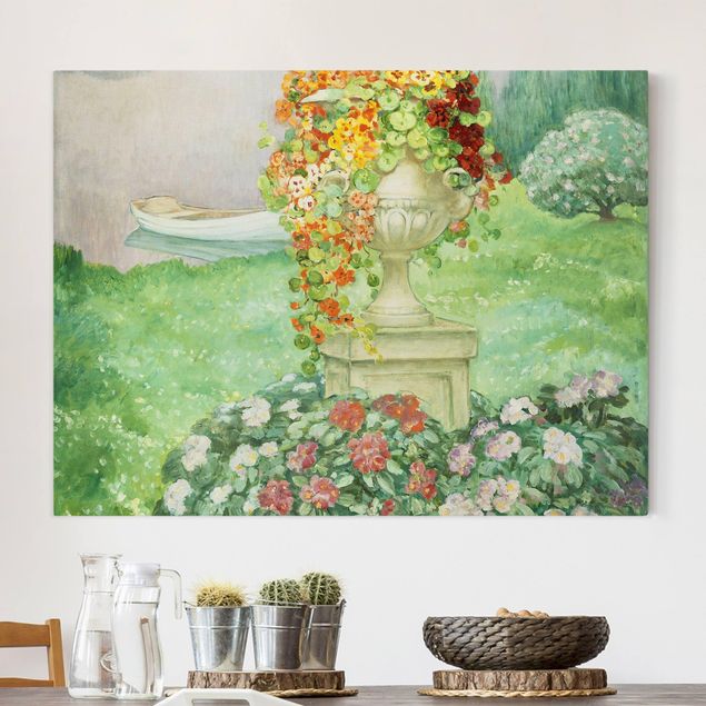 Quadri su tela fiori Henri Lebasque - Il giardino