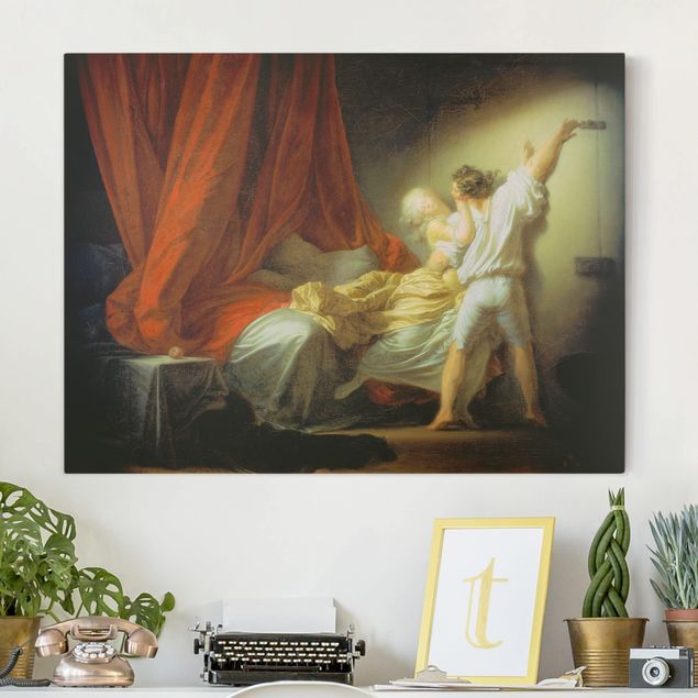 Riproduzione quadri su tela Jean Honoré Fragonard - Il bullone