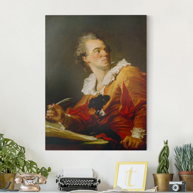 Riproduzioni su tela quadri famosi Jean Honoré Fragonard - Ispirazione