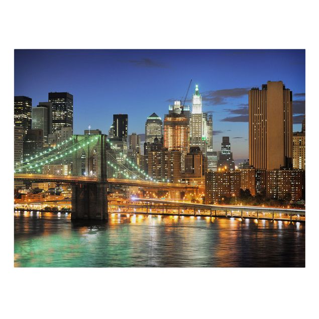 Stampa su tela - Manhattan Panoramico - Orizzontale 4:3
