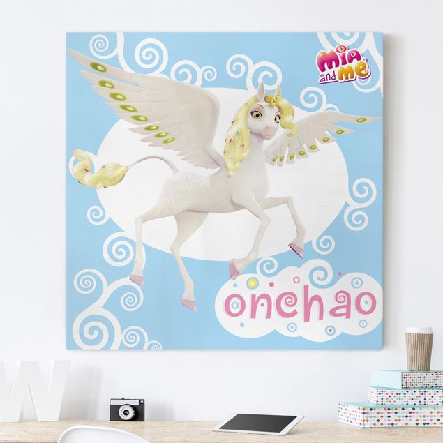 stampe animali Mia and me - Unicorno Onchao