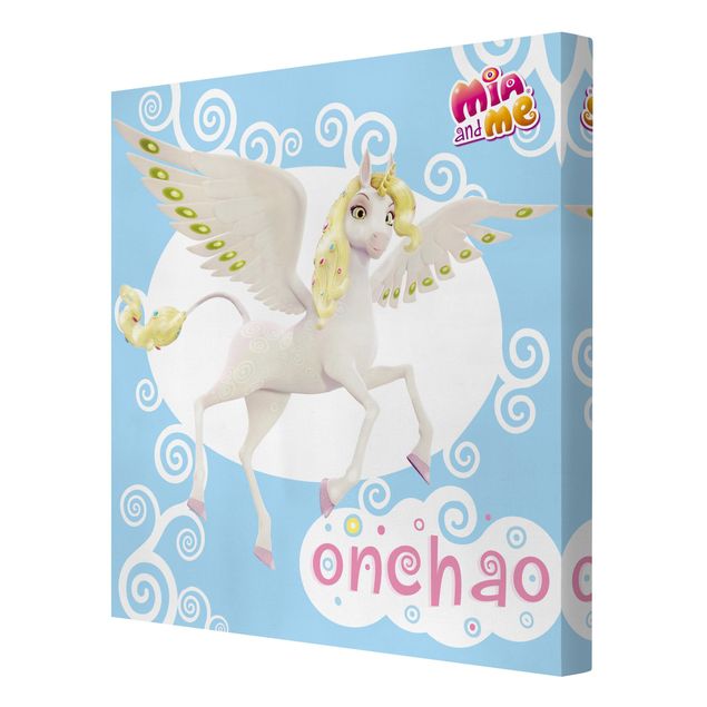Stampa su tela - Mia And Me - Unicorn Onchao - Quadrato 1:1