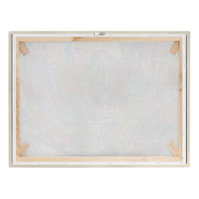 Stampa su tela - Modern Map Of St. Louis - Orizzontale 4:3