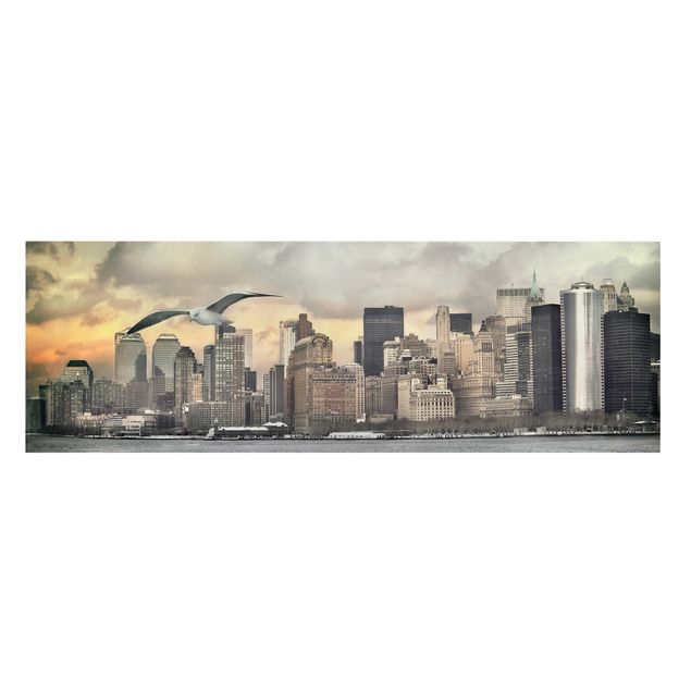 Stampa su tela - No.YK1 New York - Panoramico