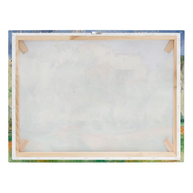 Stampa su tela - Paul Cézanne - Cascina di Bellevue con Colombaia - Orizzontale 4:3