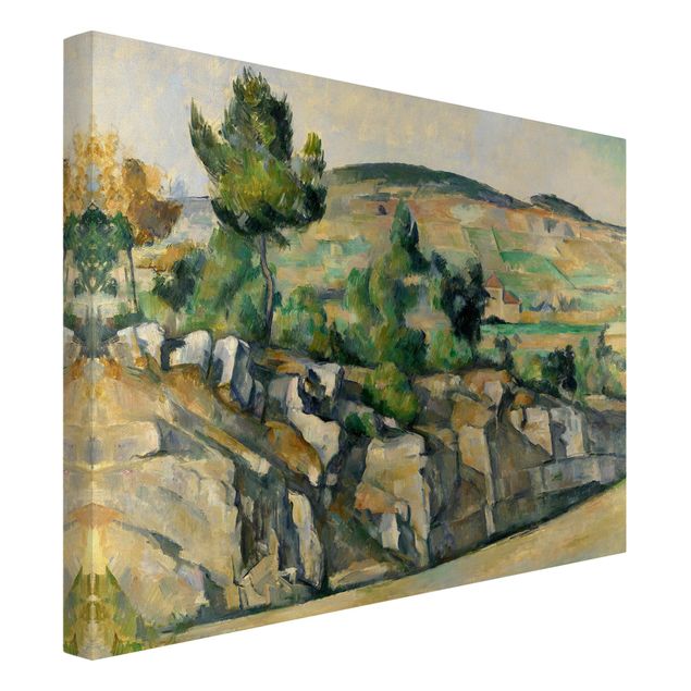 Riproduzione quadri su tela Paul Cézanne - Collina in Provenza