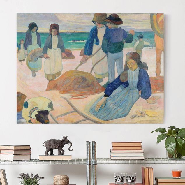 Riproduzioni su tela Paul Gauguin - I raccoglitori di kelp (Ii)