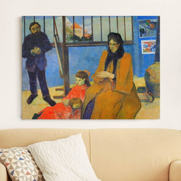 Riproduzione quadri su tela Paul Gauguin - La famiglia Schuffenecker