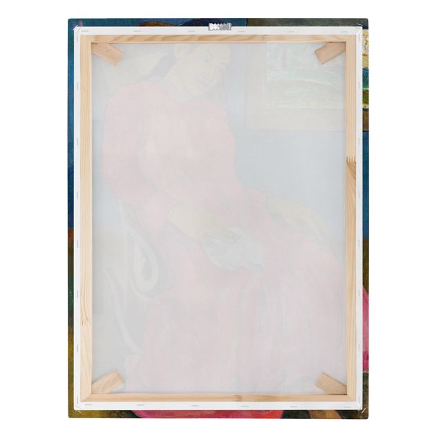 Stampa su tela - Paul Gauguin - Faaturuma (Donna in Abito rosso) - Verticale 3:4