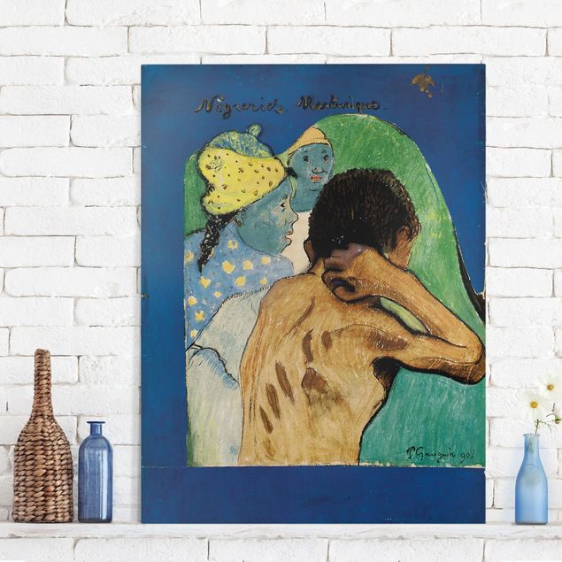 Riproduzioni su tela quadri famosi Paul Gauguin - Nègreries Martinique