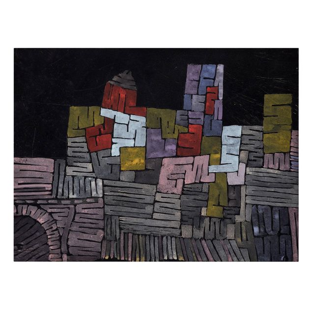 Quadri moderni per soggiorno Paul Klee - Antica muratura Sicilia